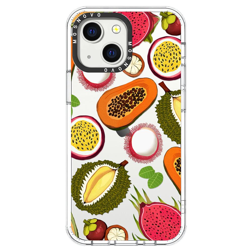 Tropical Fruits Phone Case - iPhone 13 Mini Case