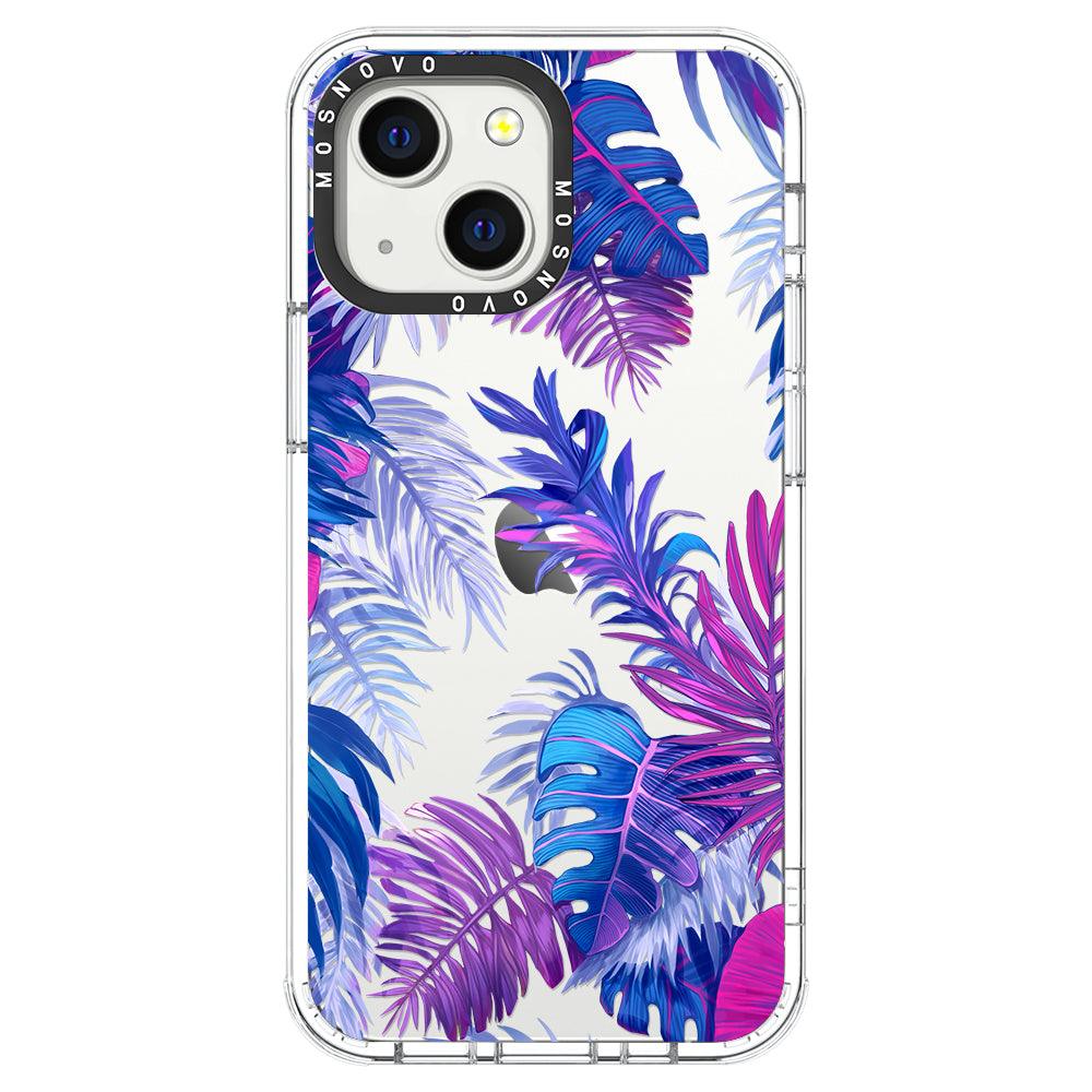 Fancy Palm Leaf Phone Case - iPhone 13 Mini Case