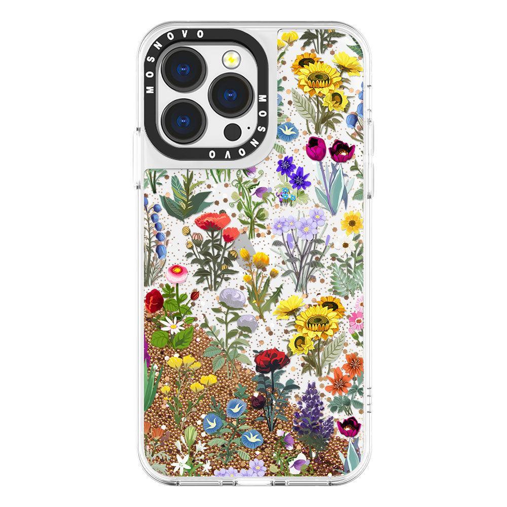 A Colorful Summer Glitter Phone Case - iPhone 13 Pro Case