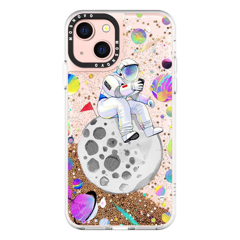 Astronaut 2020 Glitter Phone Case - iPhone 13 Case