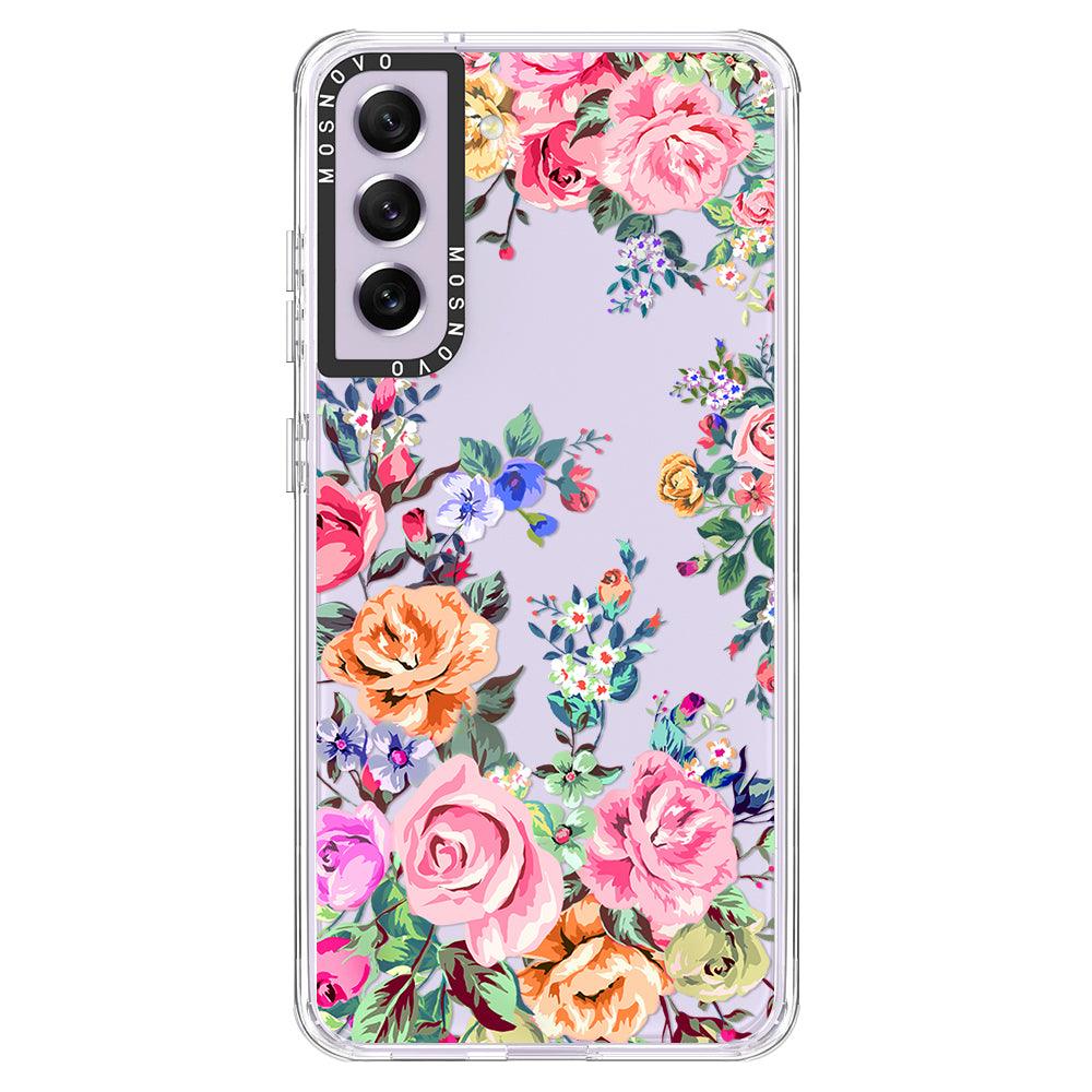 Flower Garden Phone Case - Samsung Galaxy S21 FE Case