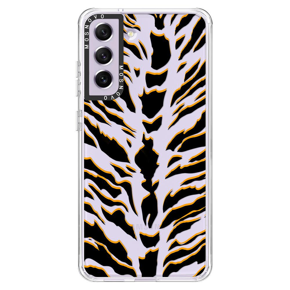 Tiger Print Phone Case - Samsung Galaxy S21 FE Case