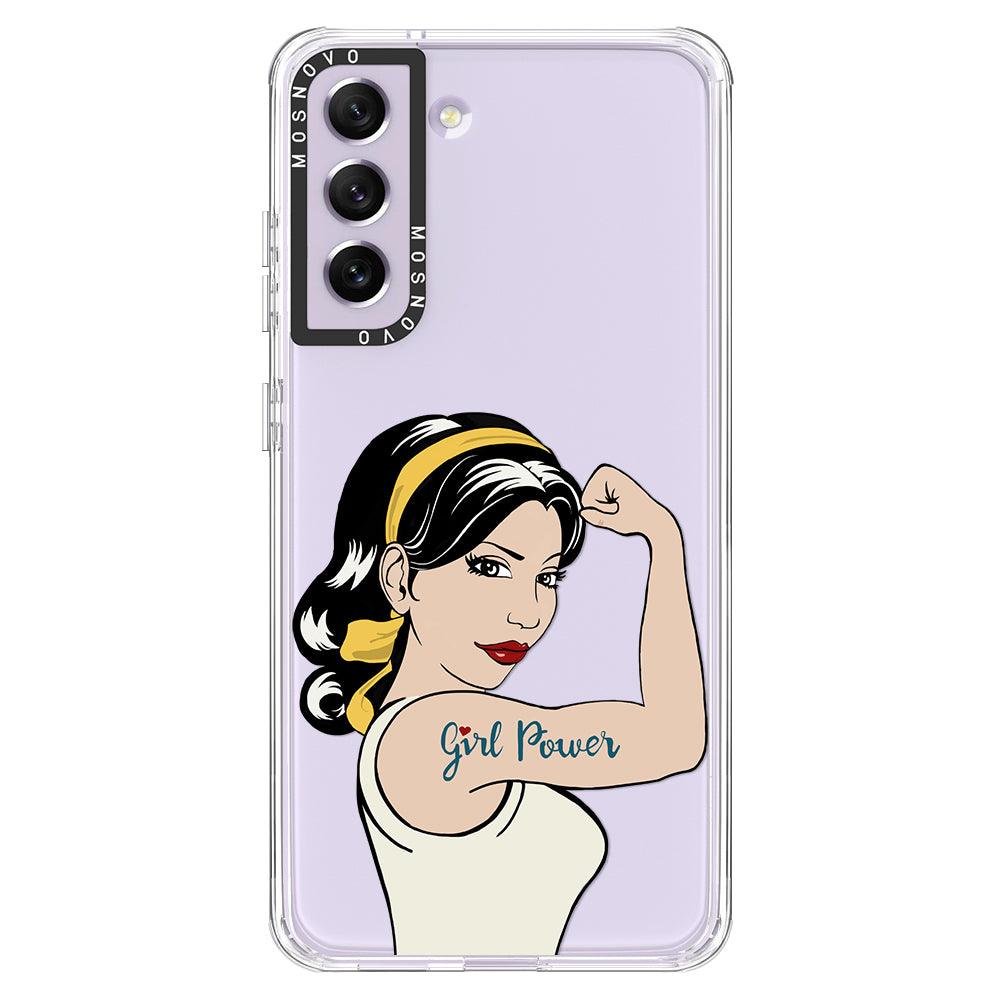 Girl Power Phone Case - Samsung Galaxy S21 FE Case