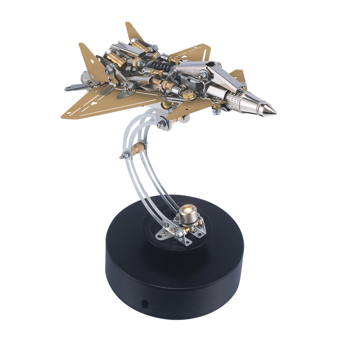 286Pcs J-20 Fighter 3D Metal Model DIY Kits with Light