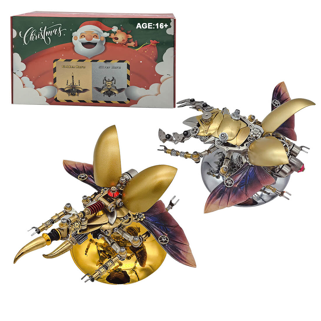 Hercules Beetle 3D DIY Steampunk Insects Metal Puzzle Model Kits