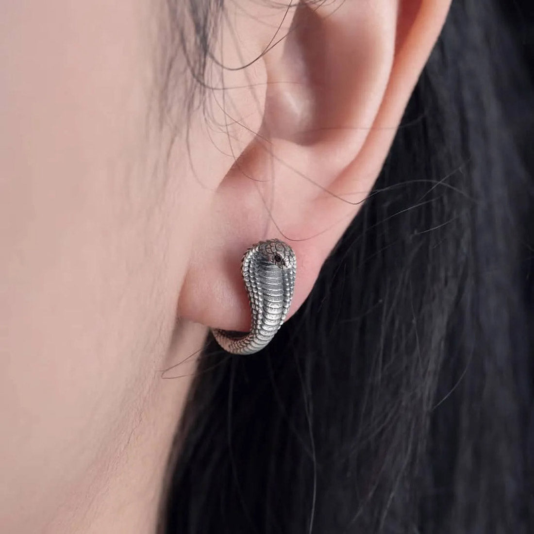 Cobra Earring Handcrafted Jewelry