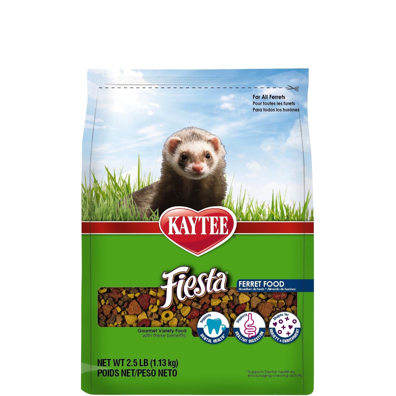 Kaytee Fiesta Ferret Food 2.5 lbs