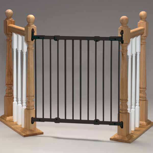 Kidco Angle Mount Safeway Wall Mounted Pet Gate Black 28? – 42.5? x 31? – G2101