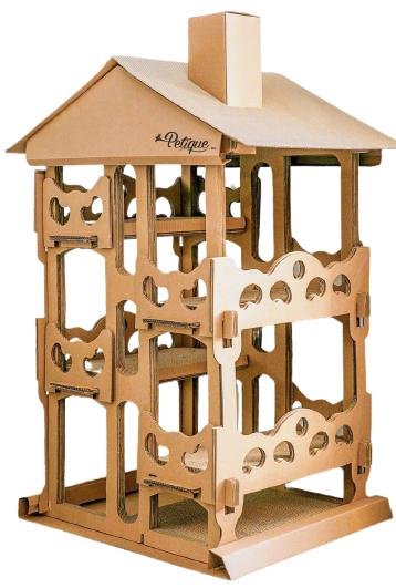 Petique Feline Château Cat House