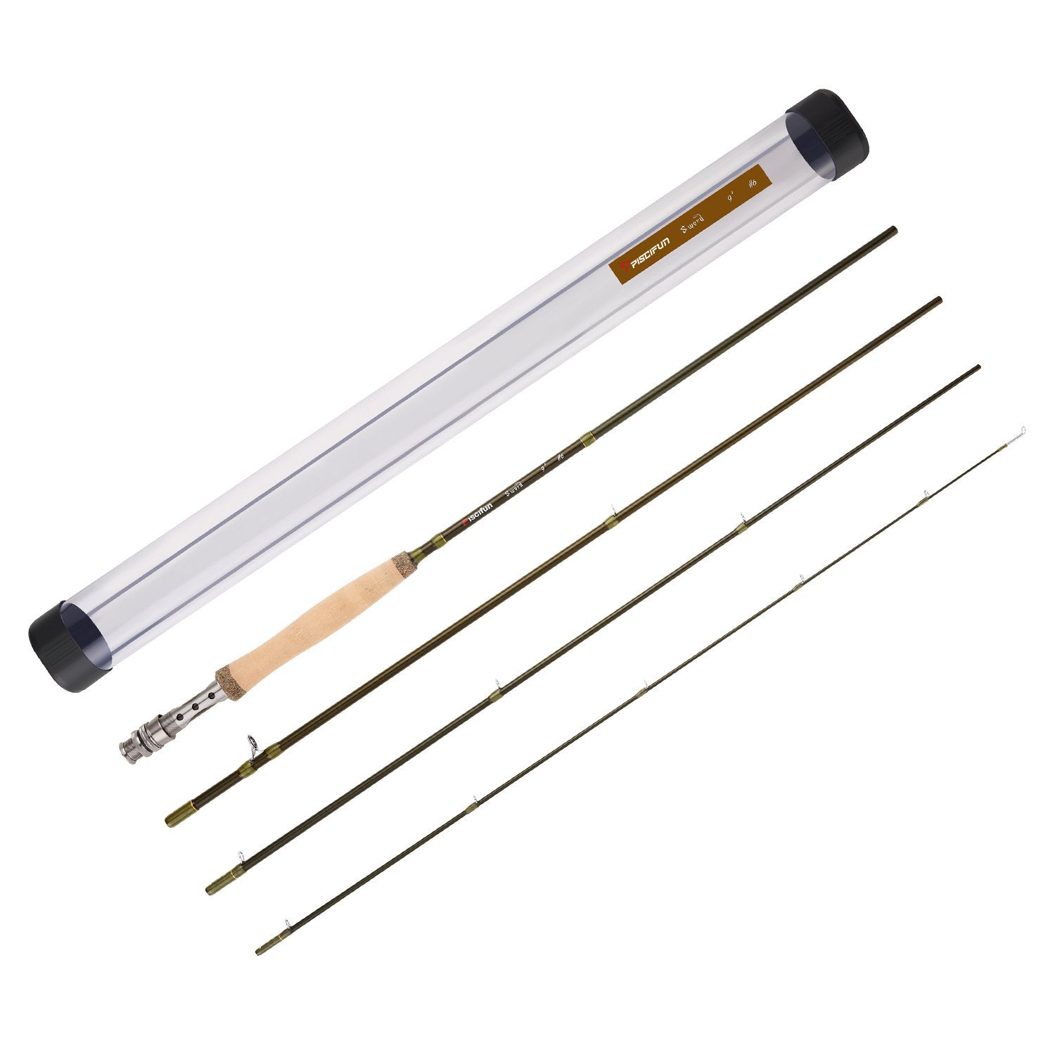 Piscifun Sword Fly Fishing Rod 4 Piece Fly Rod