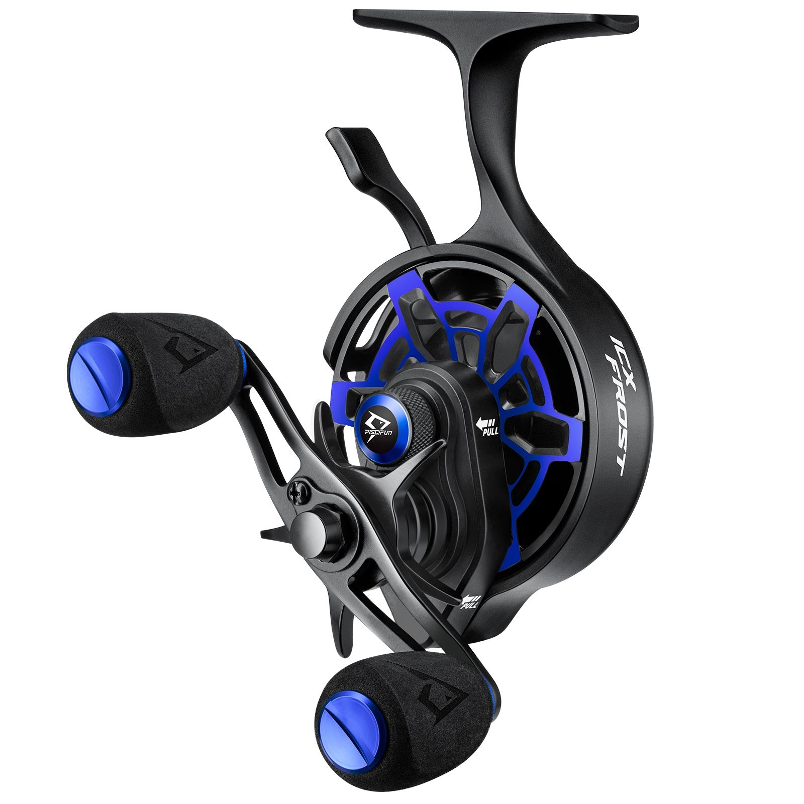 Piscifun ICX Frost Carbon Ice Fishing Reel, Magnetic Drop System,Large Spool Diameter