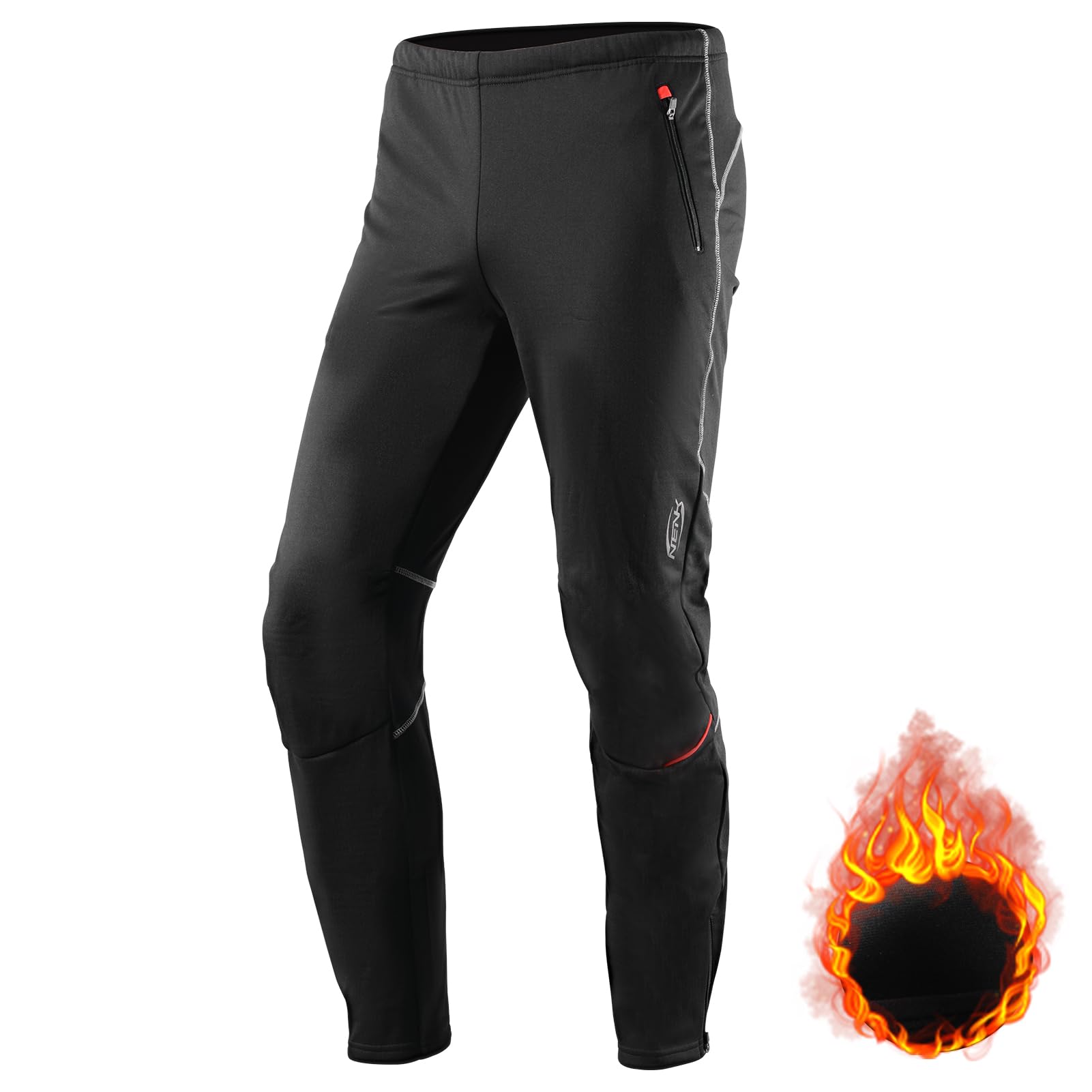 ROCKBROS Cycling Pants Winter Thermal Windproof MTB Pants for Cold Weather