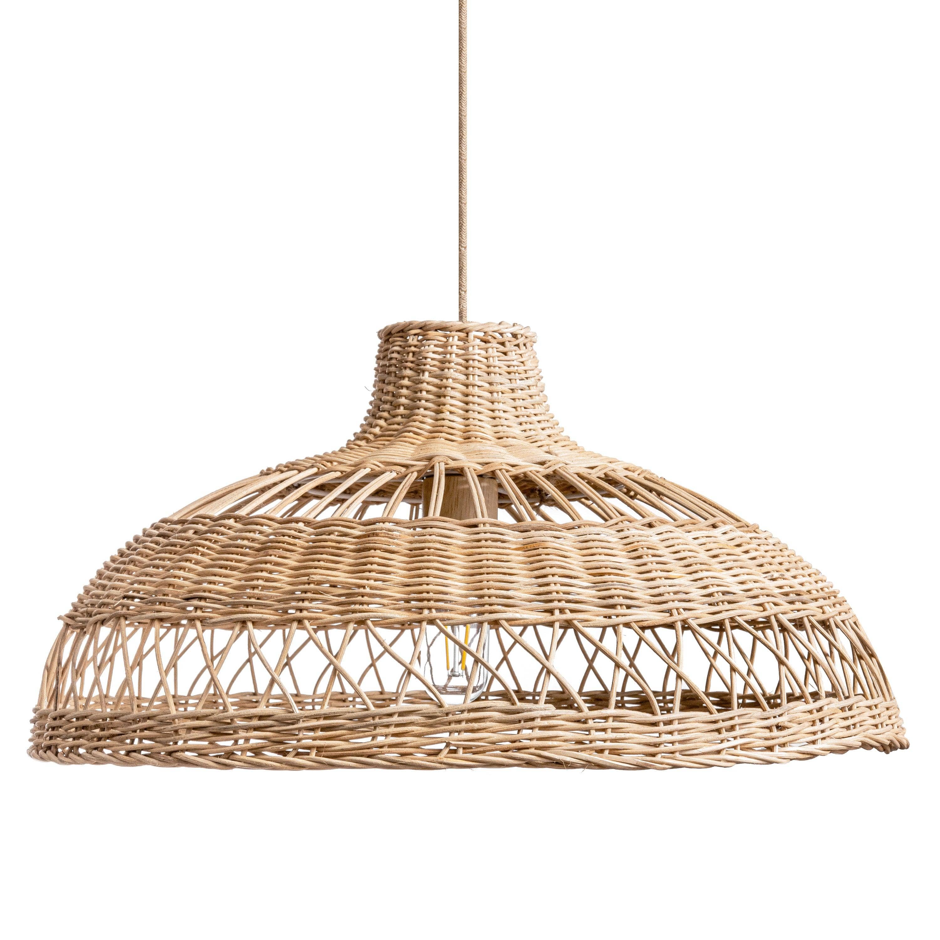 Avery Rattan Pendant Light - Stock