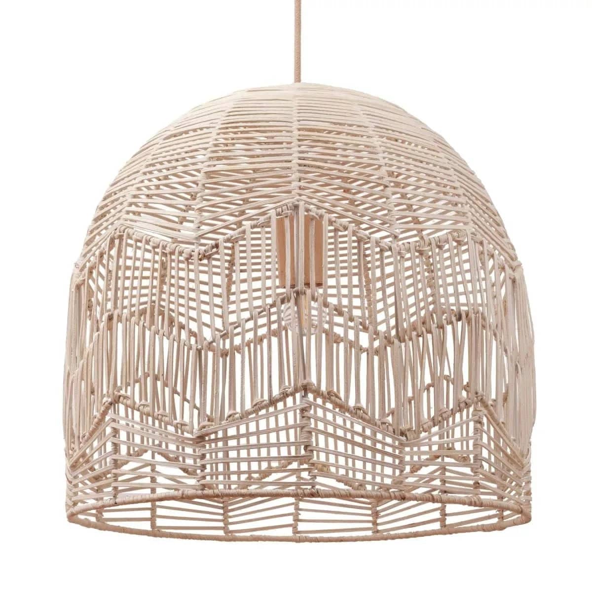 Beehive Rattan Pendant Light