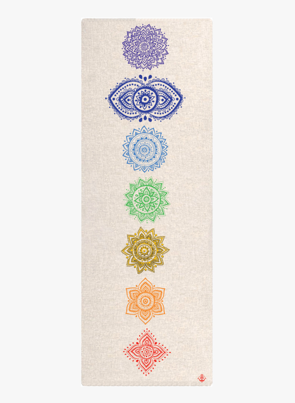 Chakra Hemp Yoga Mat