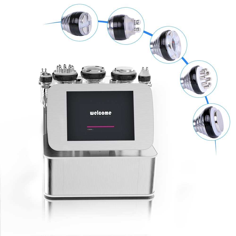 40K 6 In 1 Unoisetion Cavitation Machine With Microcurrent Facial