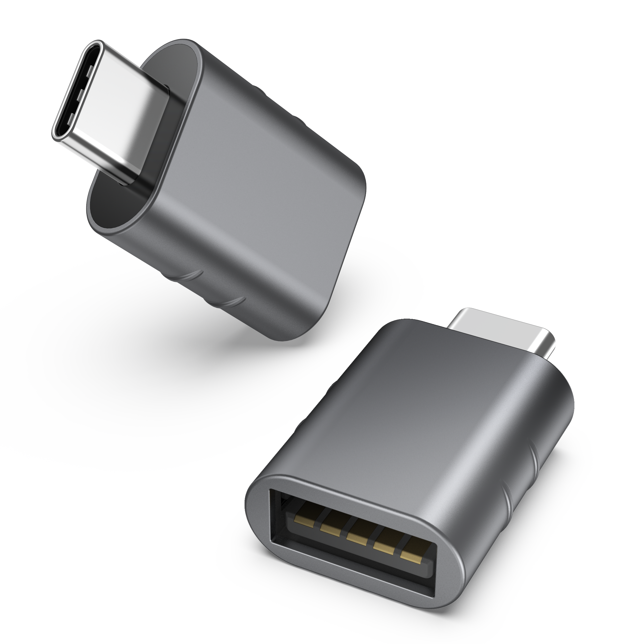 USB C to USB 3.0 Adapters (2 PACK) 10-in-1 Bundle