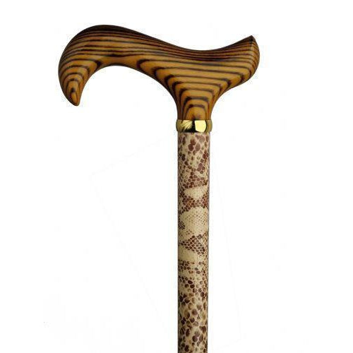 Snakeskin Derby Handle