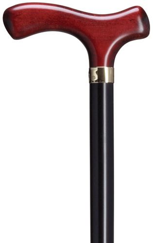 Mens Burgundy Fritz Cane