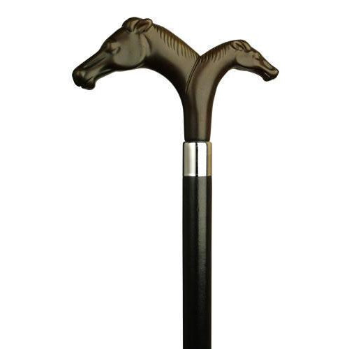 Derby Double Horse Heads Brown