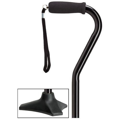 Able Tri Pod Cane in Black Finish