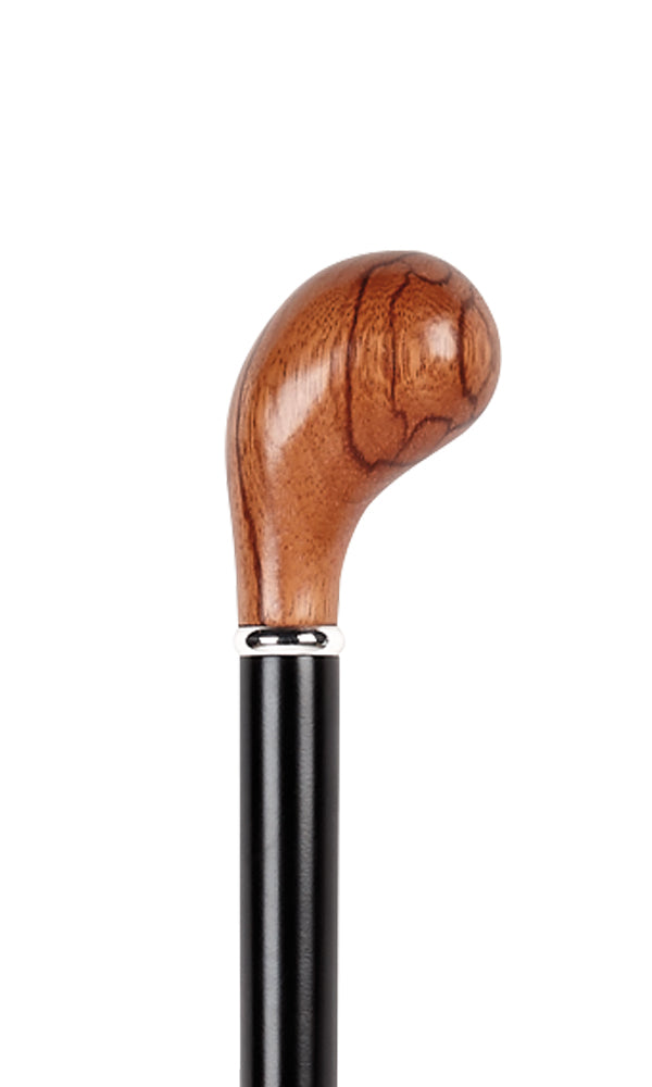 Rosewood Knob Handle with Black Shaft