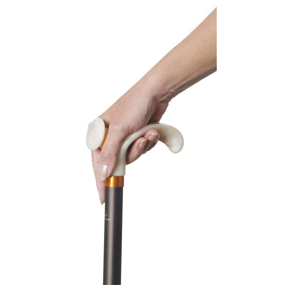 Ortho Cane with Relaxed Grip Handle for Right Handed