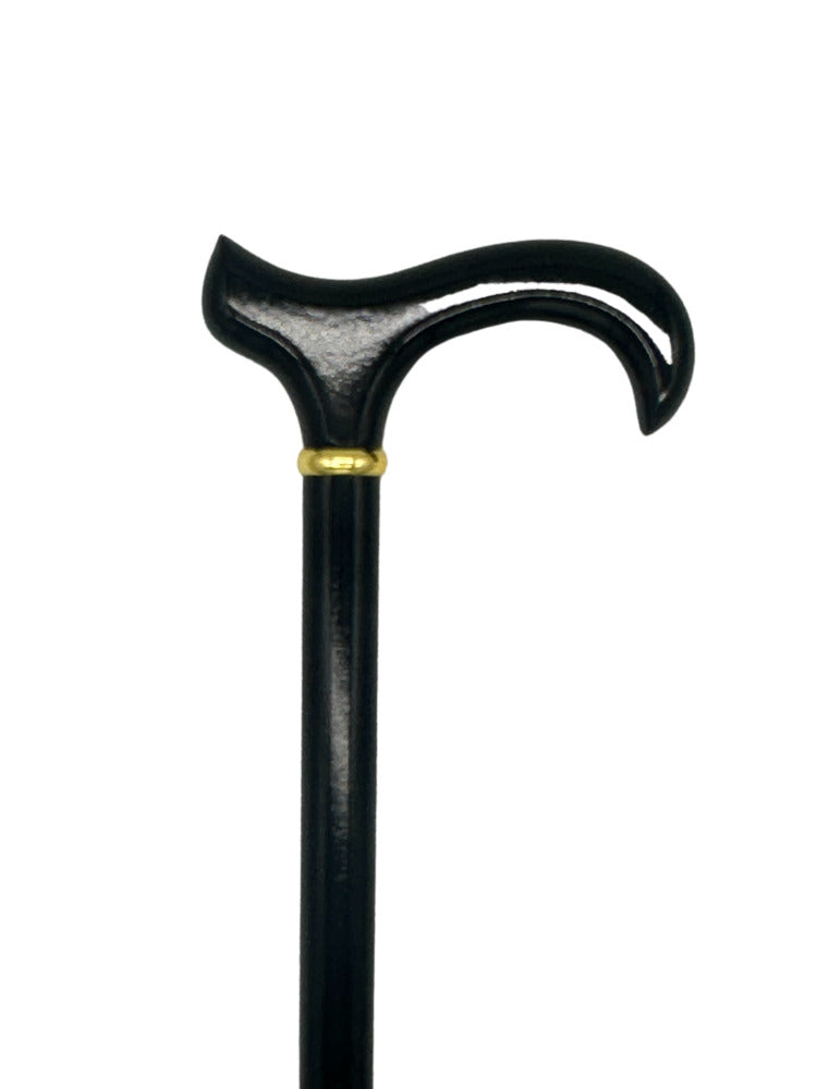 Wooden Classy Walking Cane in Black