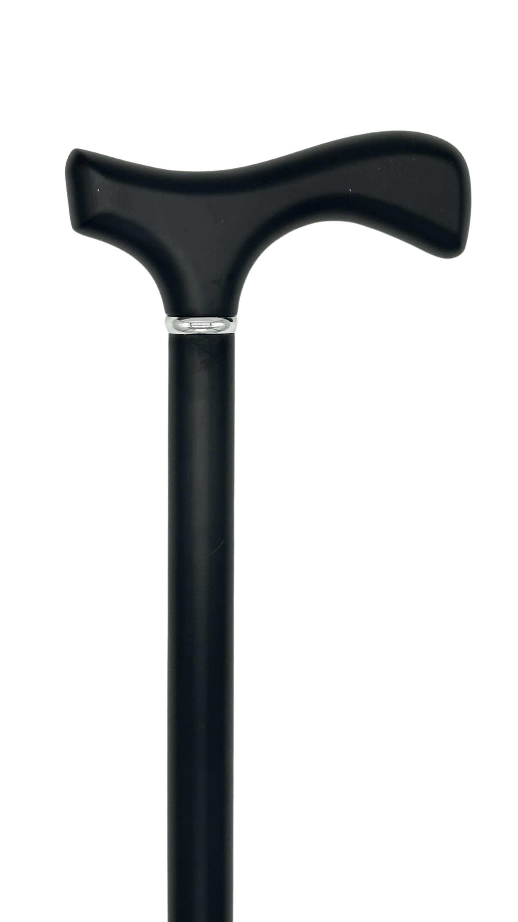 Ladies Black Fritz Handle and Shaft with Silver Collar