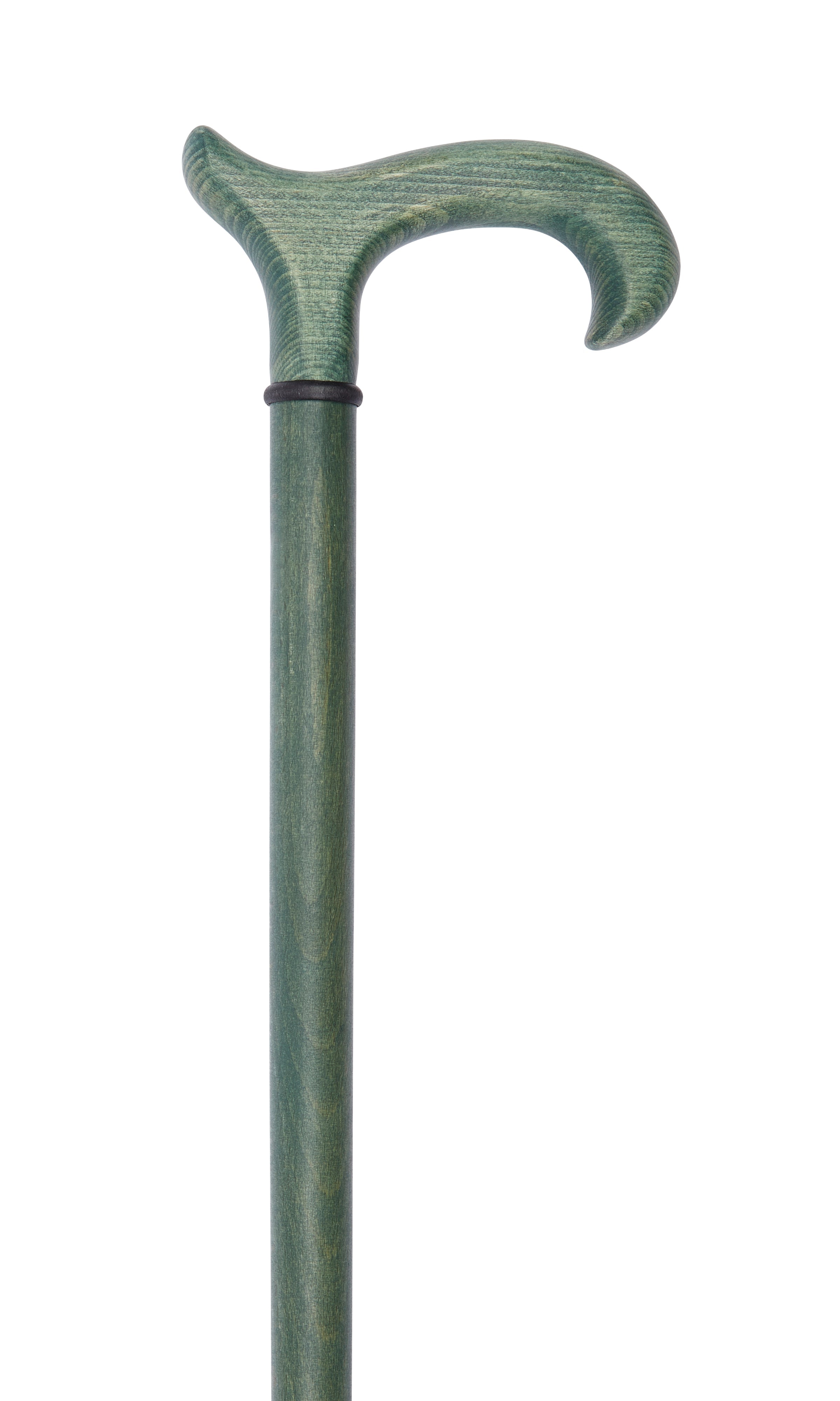 Natural Eco Derby Cane in Hemp Green