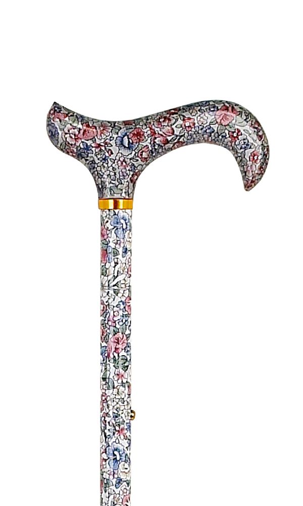 Adjustable Blue Floral  Patterned Handle