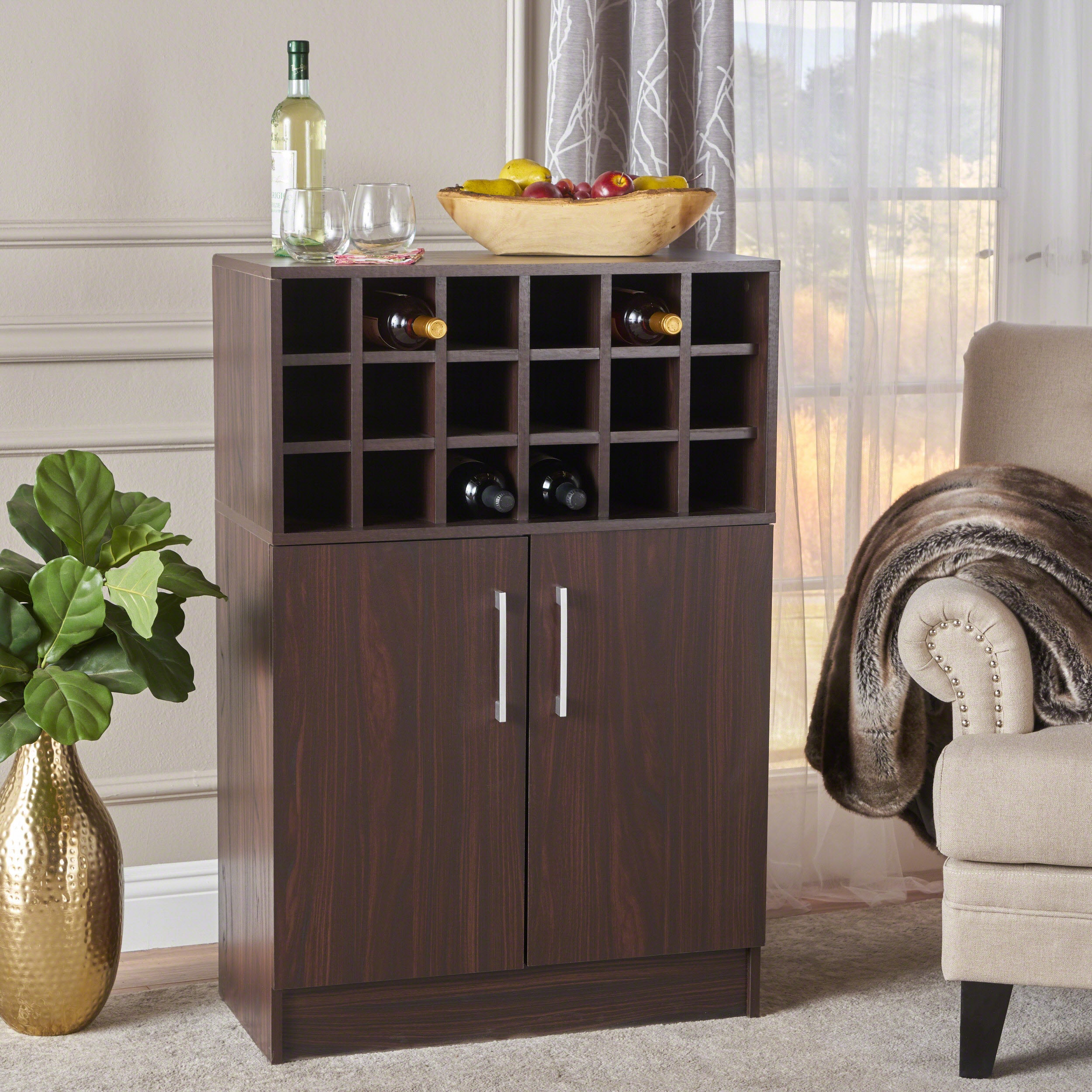 TM HOME WINE & BAR CABINET