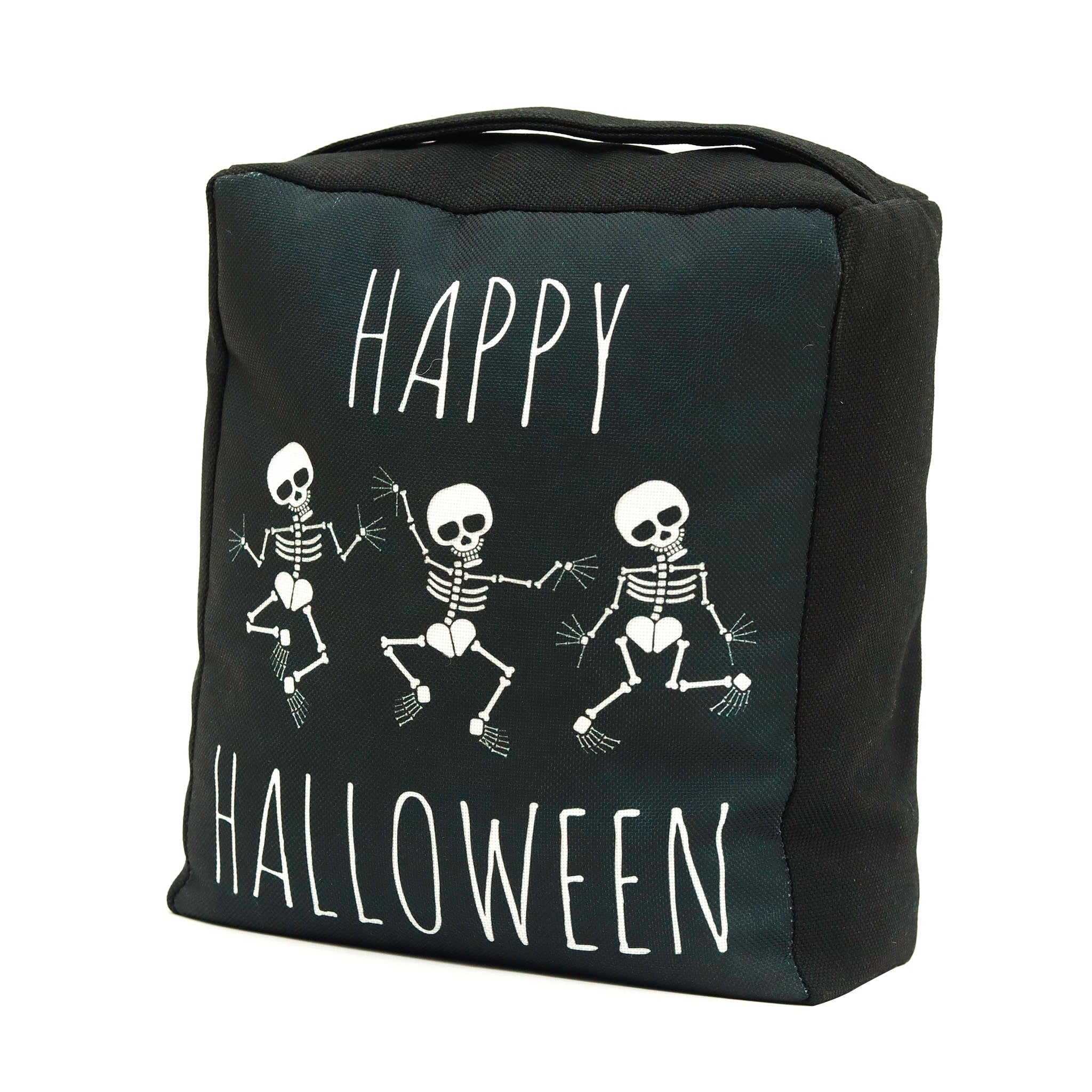 Happy Halloween Fabric Door Stop with Handle