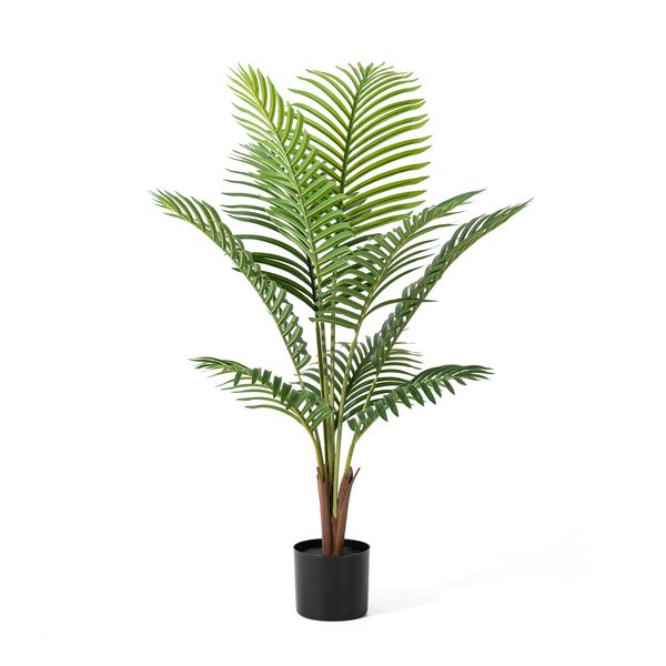 3.5ft. Faux Areca Palm Tree in Pot