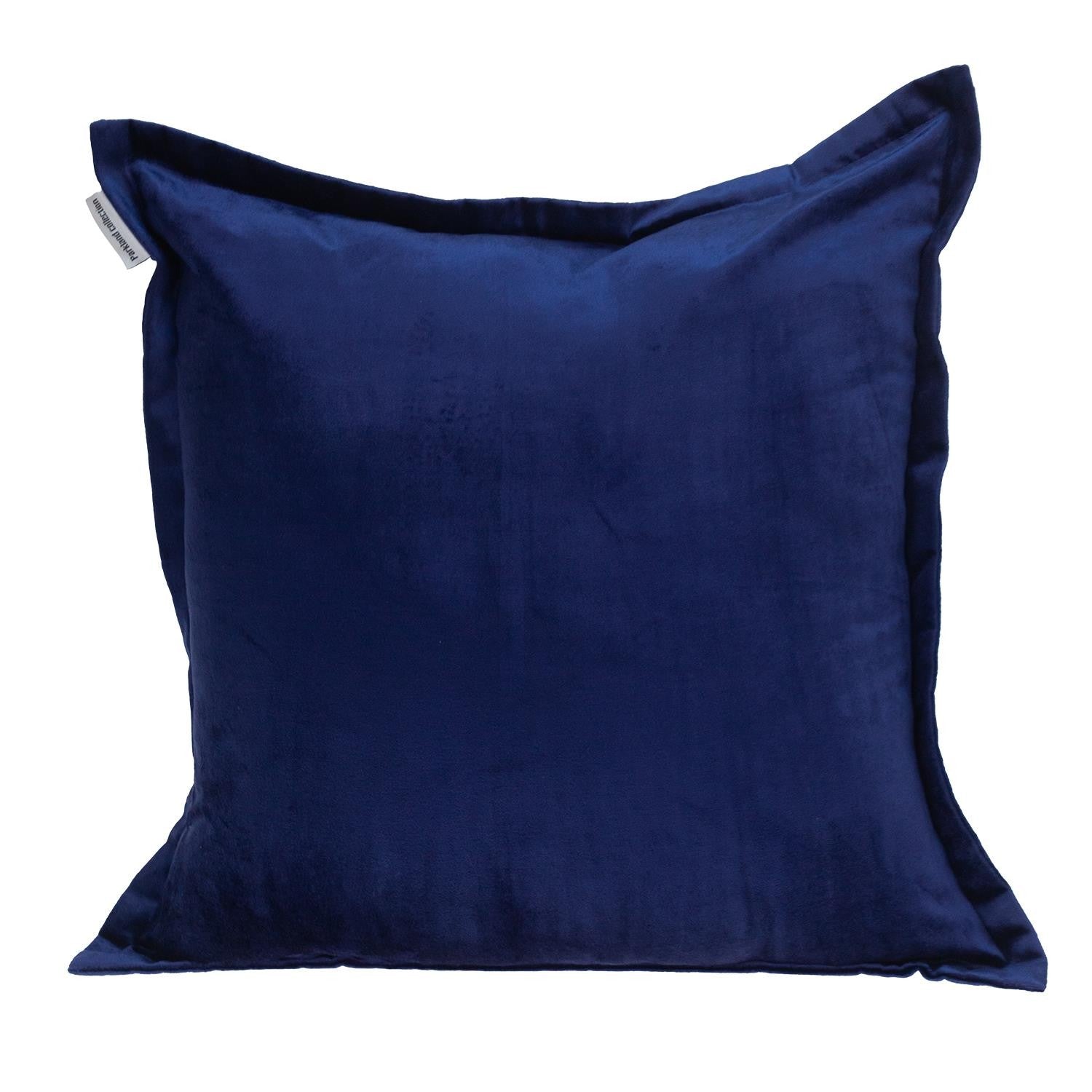 Premier 20"" Soft Touch Royal Blue Solid Color Accent Pillow