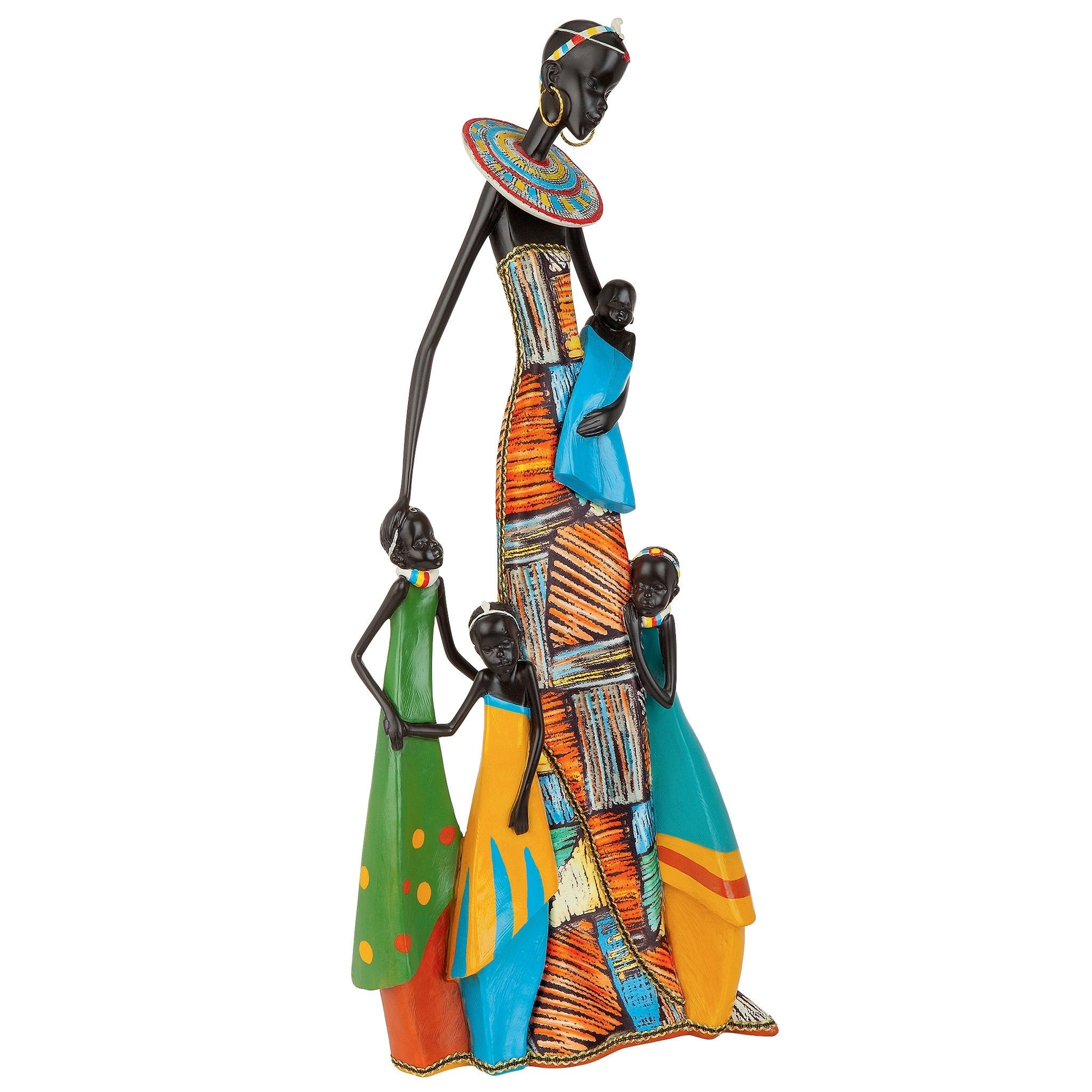 Celebrating Motherhood African Abstract Sculpture