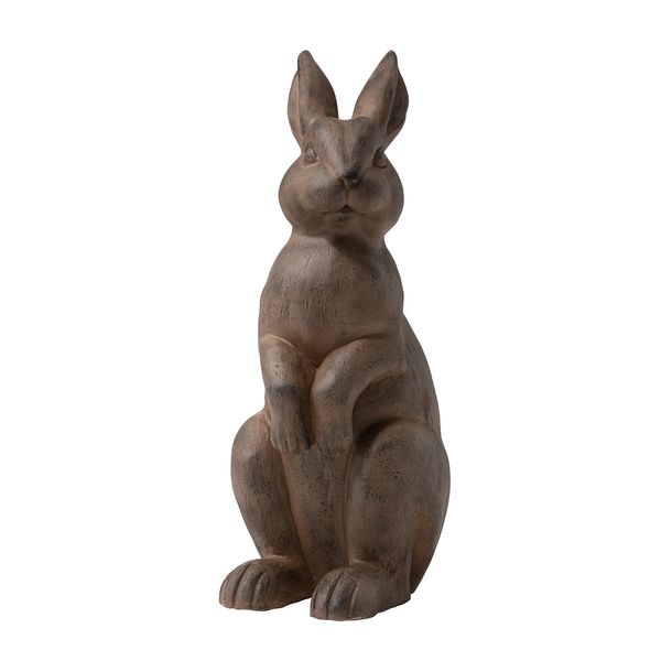 Standing Rabbit Garden Statue