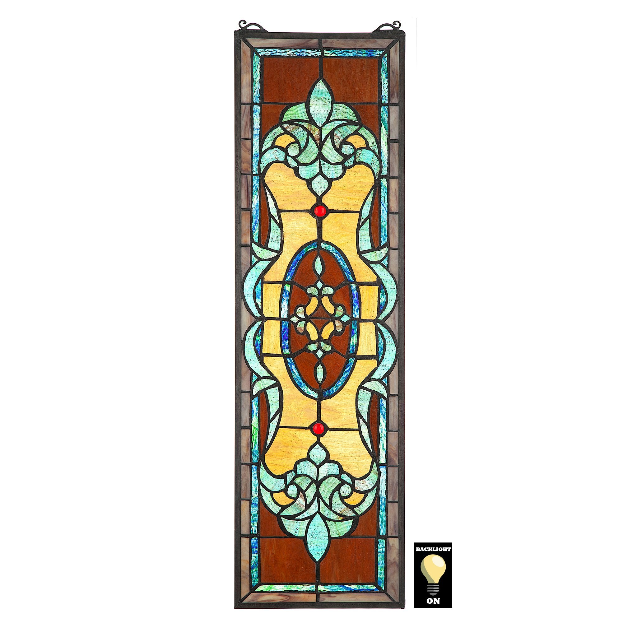 Gladstone Tiffany-Style Stained Glass Window