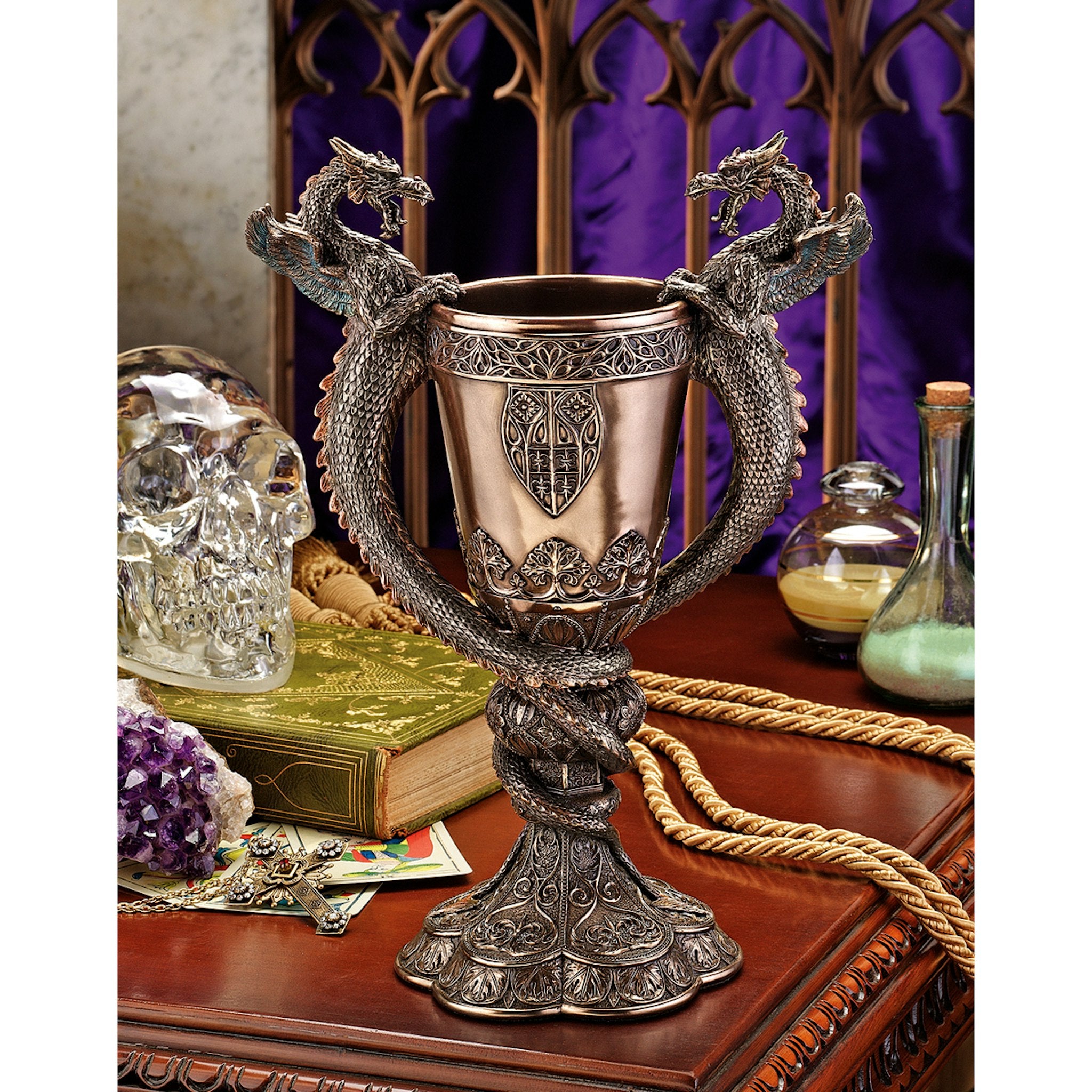 Shadowcrested Tomb Guardian Dragon Chalice - Individual