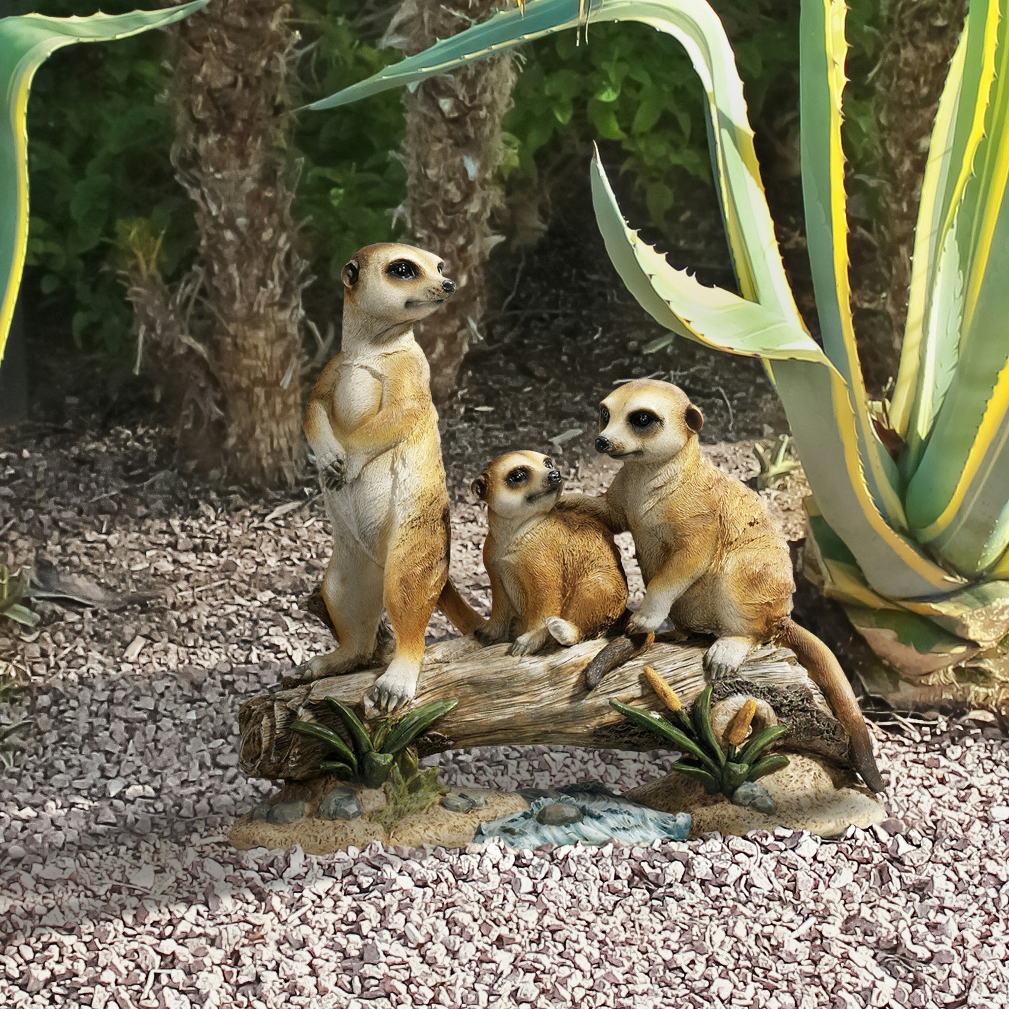 The Meerkat Clan Statue