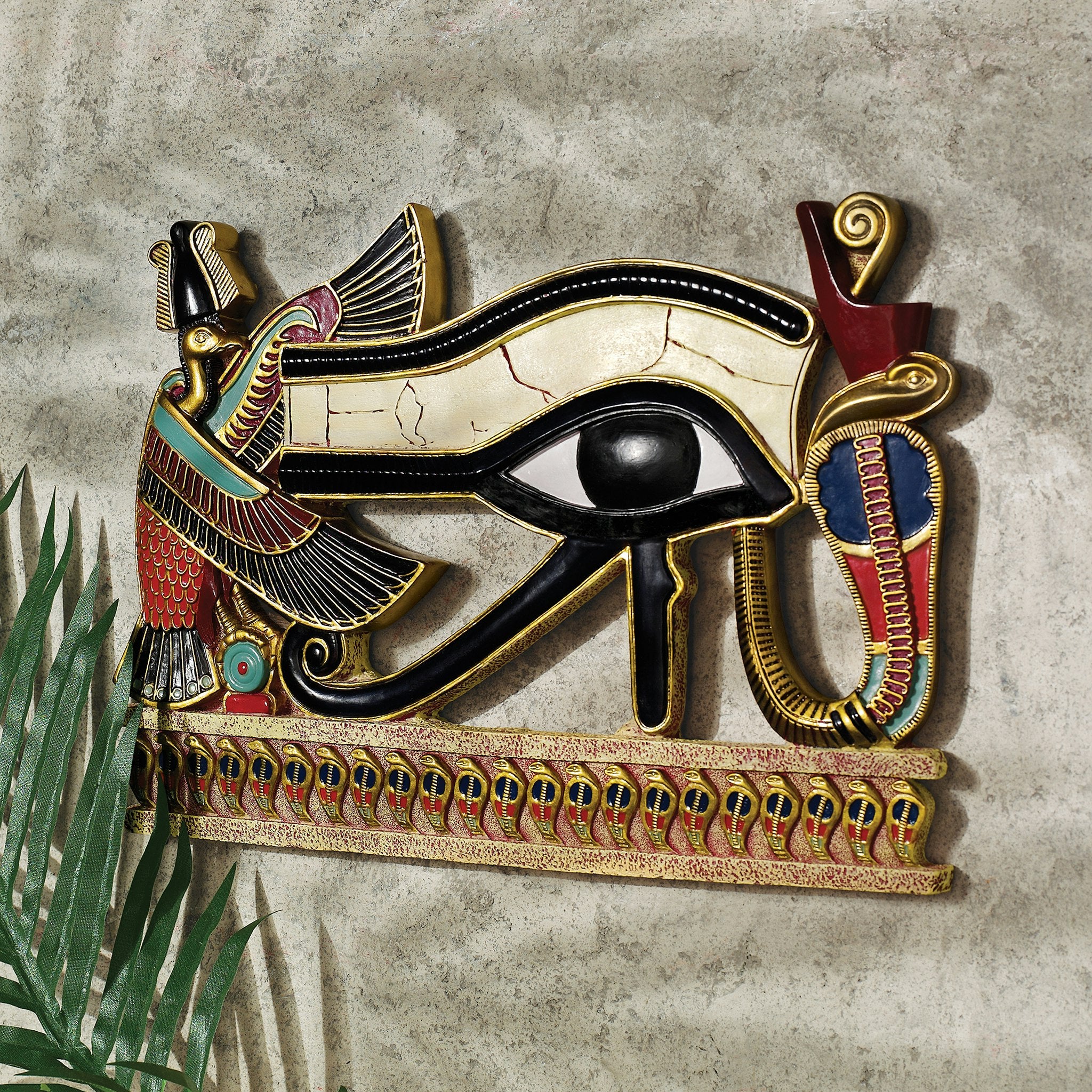 Egyptian Eye of Horus Wall Sculpture