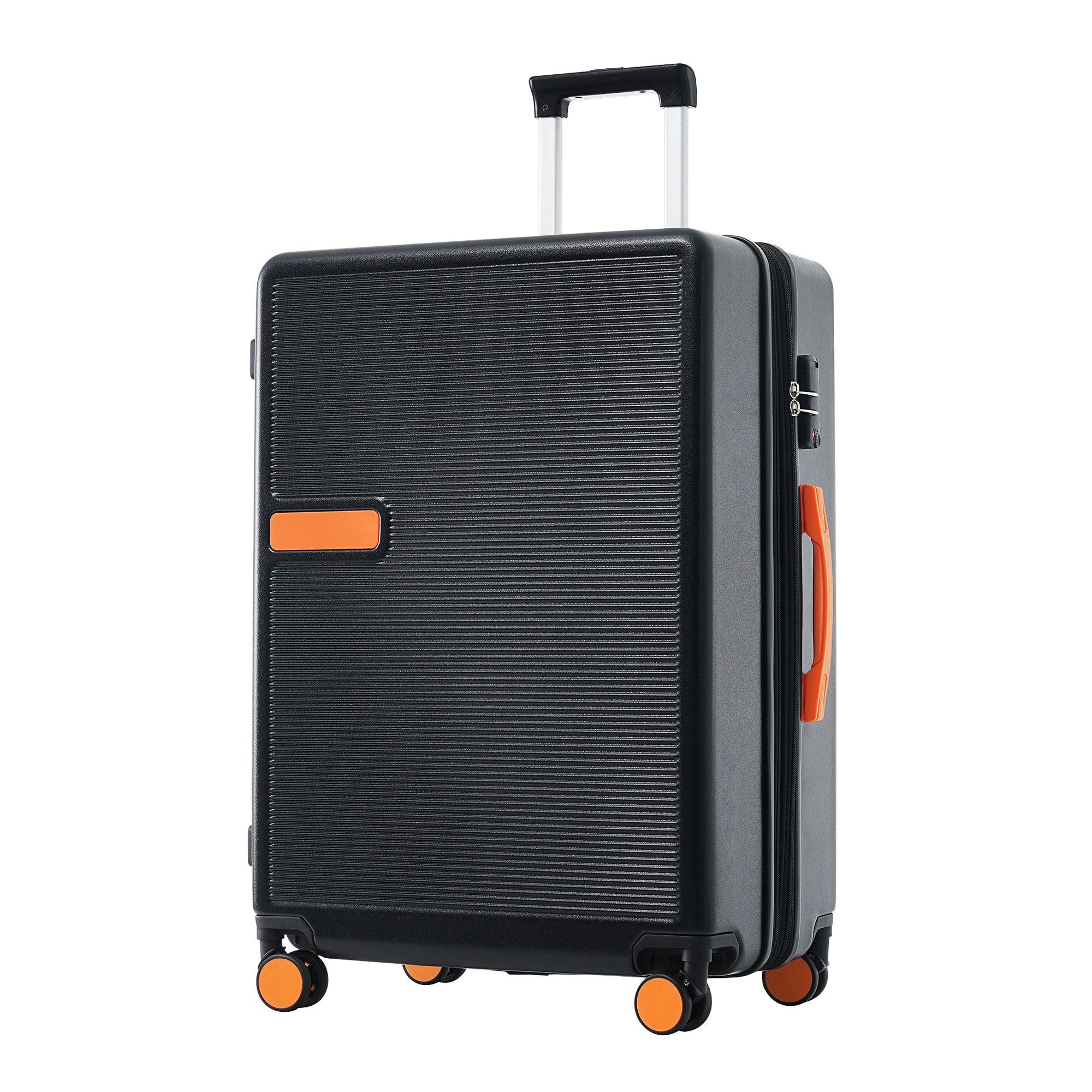 Contrast Color Hardshell Luggage 24inch Expandable Spinner Suitcase with TSA Lock Lightweight