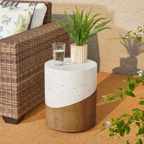 17.25""H Outdoor Side Table