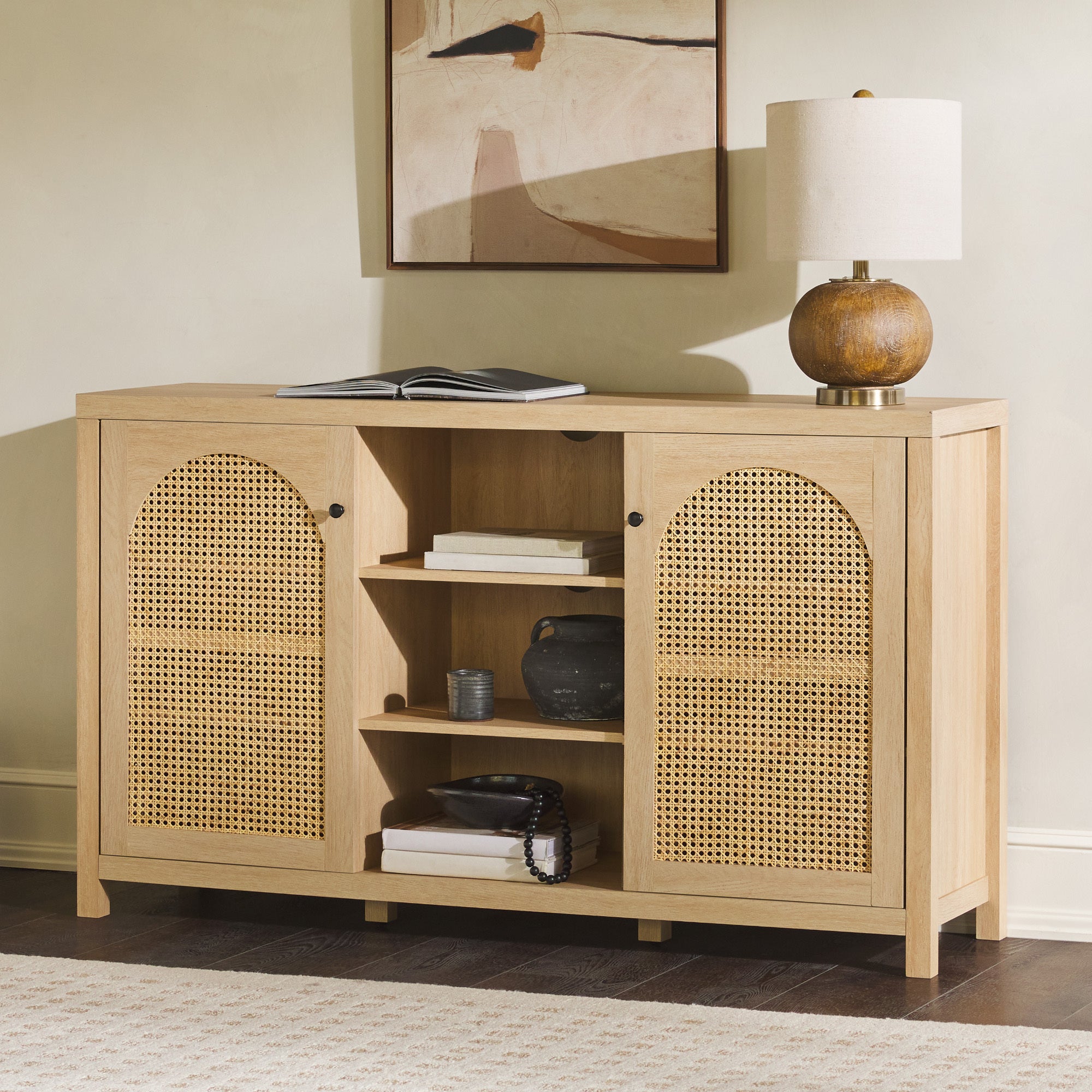 Transitional 58"" 2-Door Sideboard