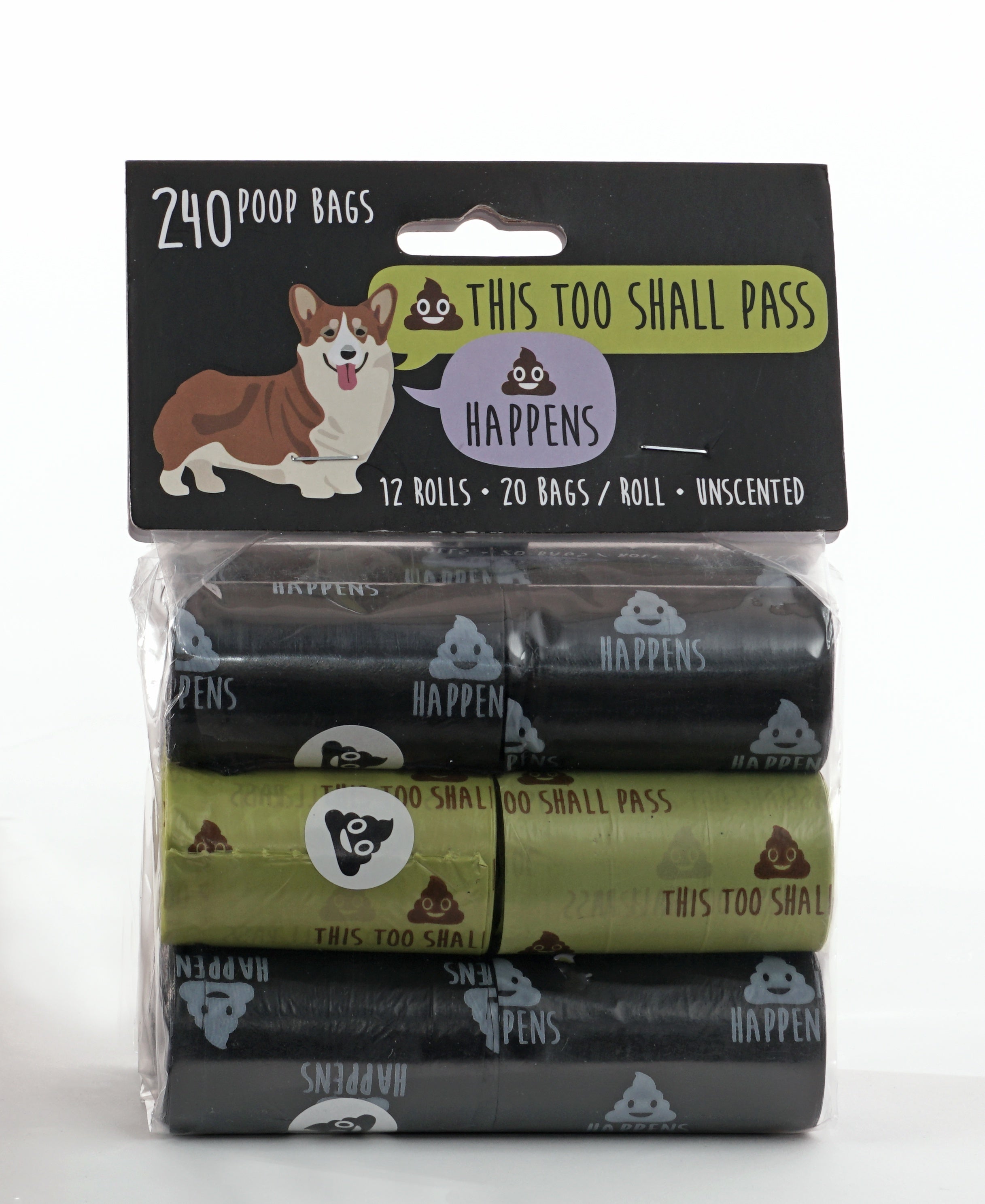 Precious Tails  Humorous Pet Waste Bags, 240 ct