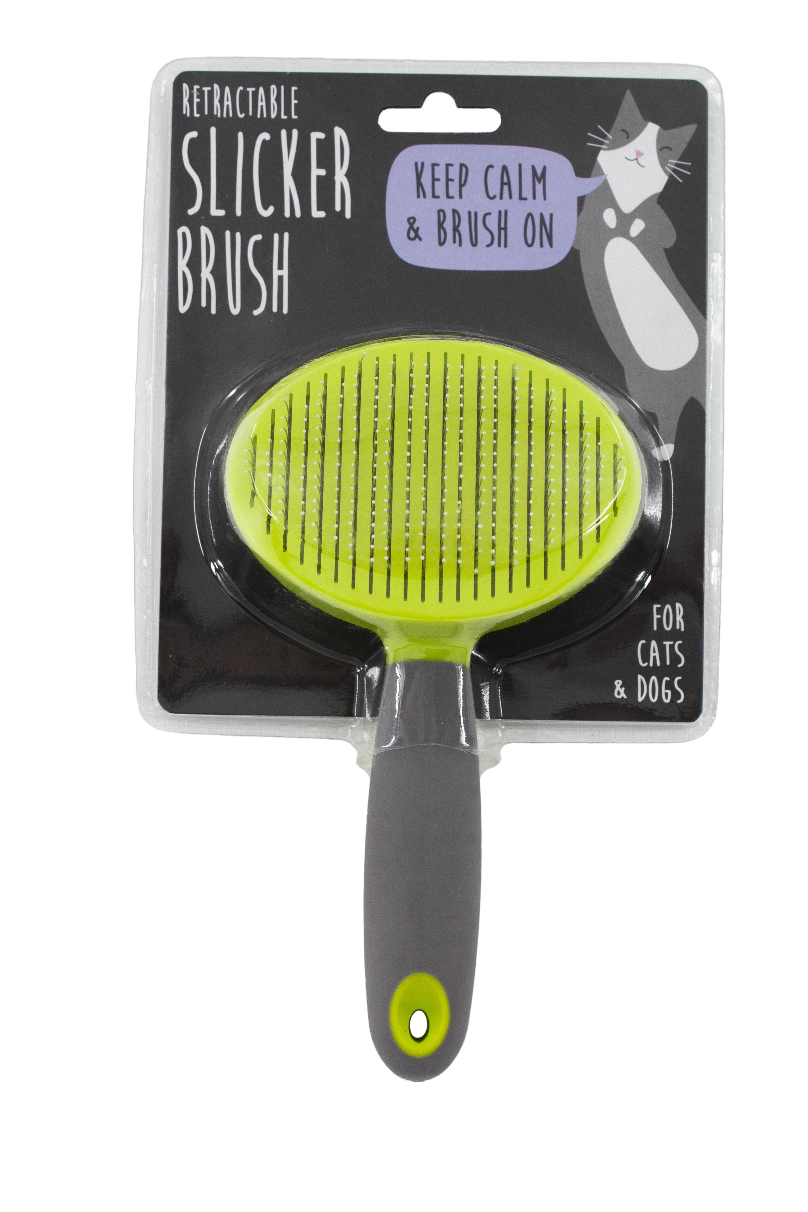 Precious Tails Retractable Slicker Brush