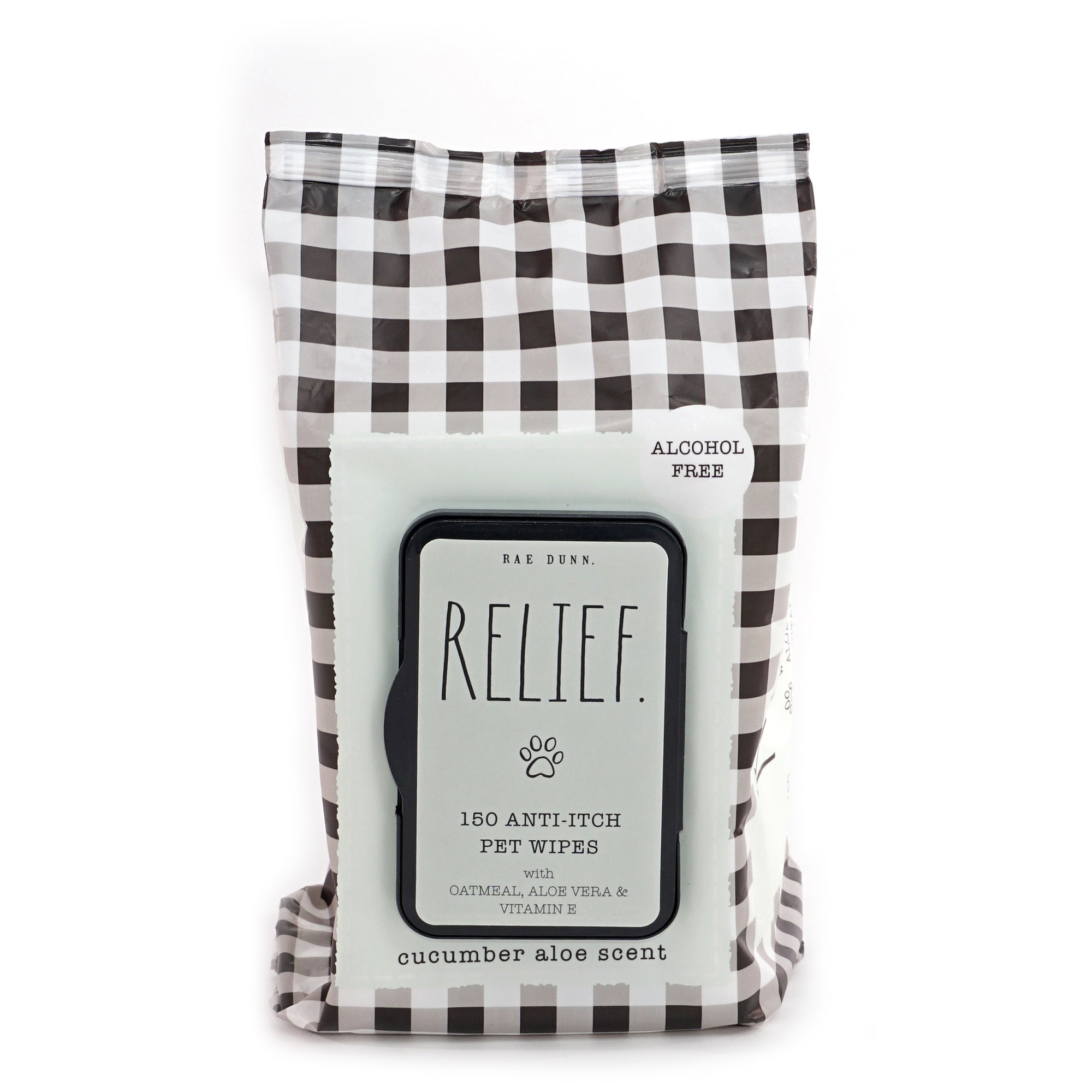 Rae Dunn ""RELIEF."" Anti-Itch Pet Wipes