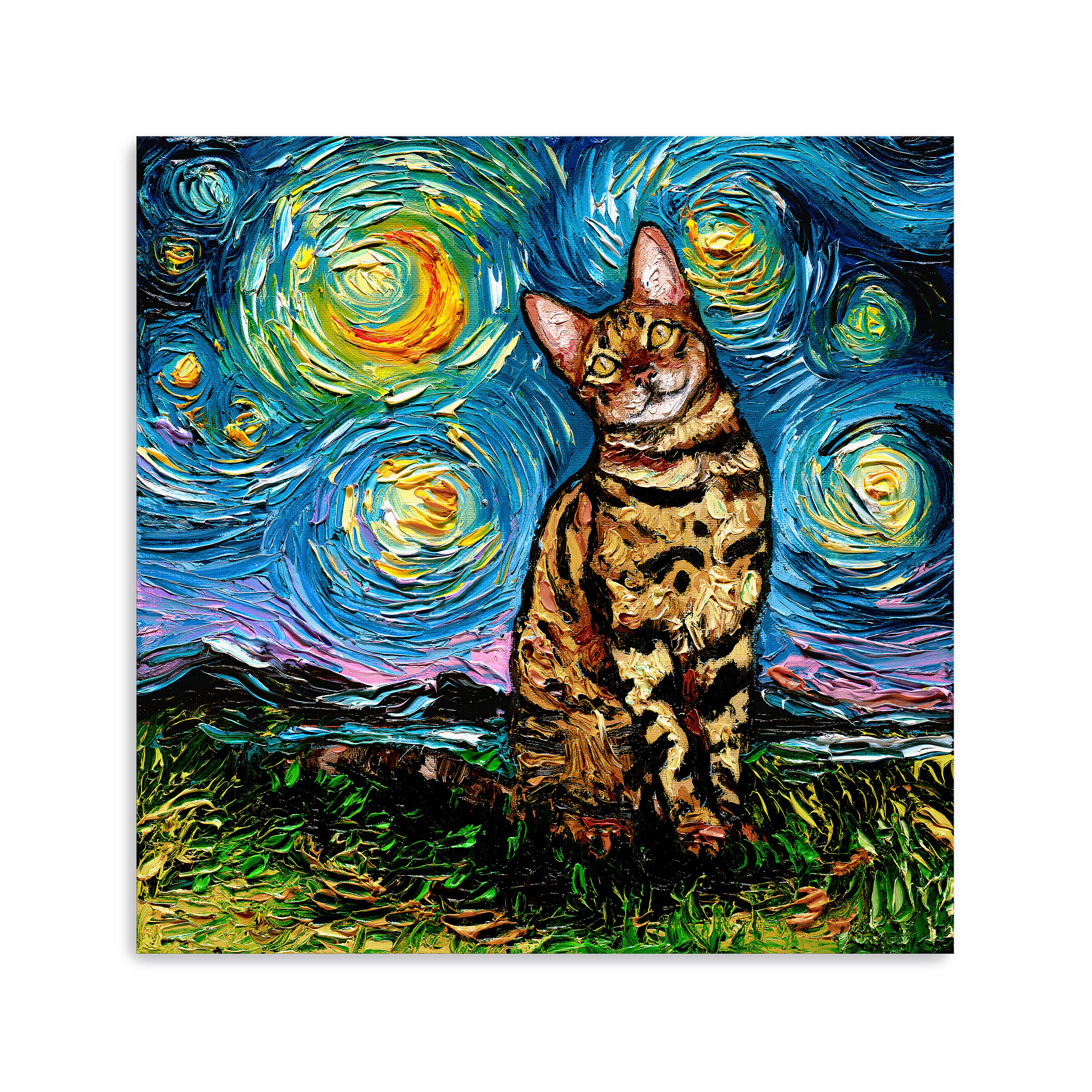 Bengal Night Canvas Giclee