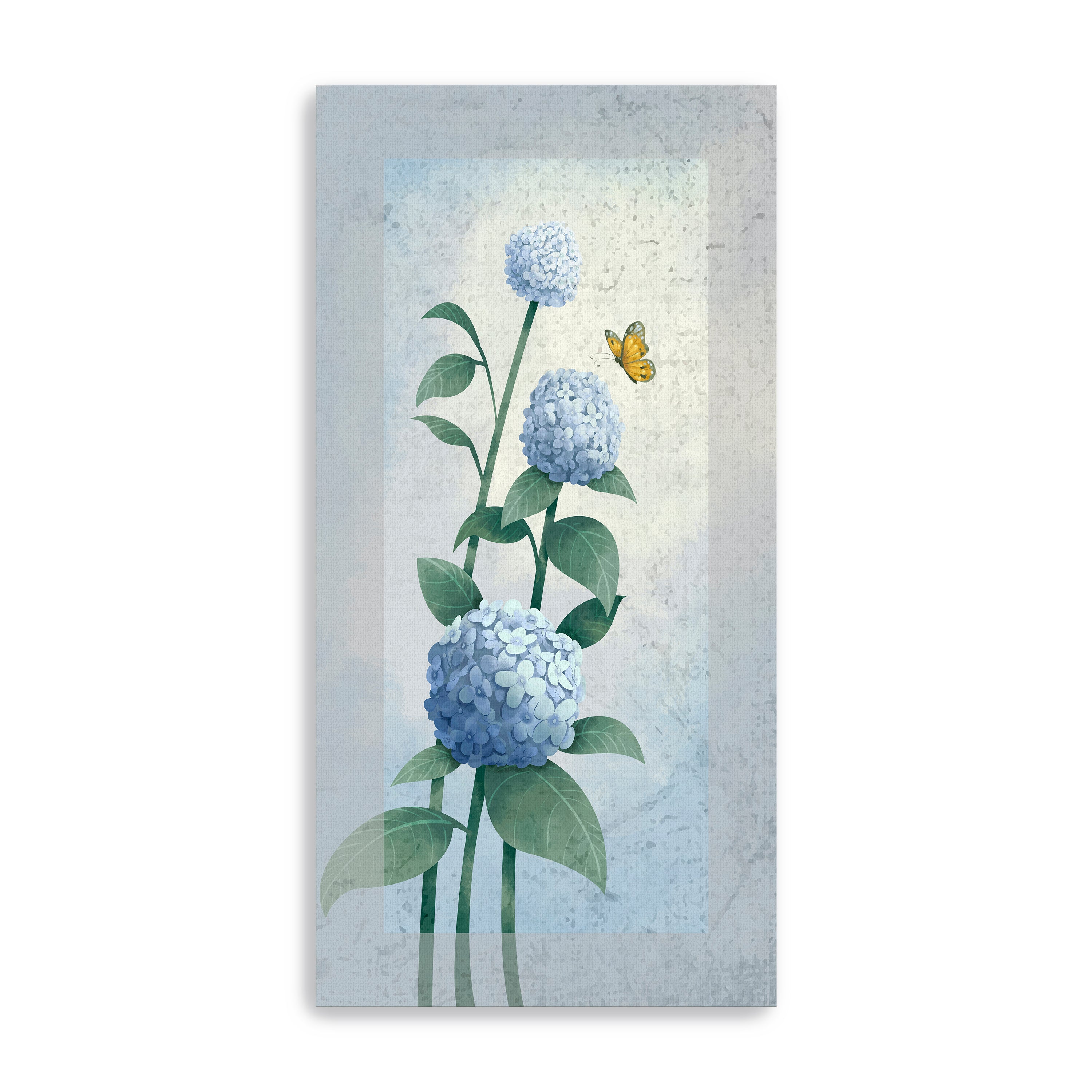 Blue Hydrangea Canvas Giclee