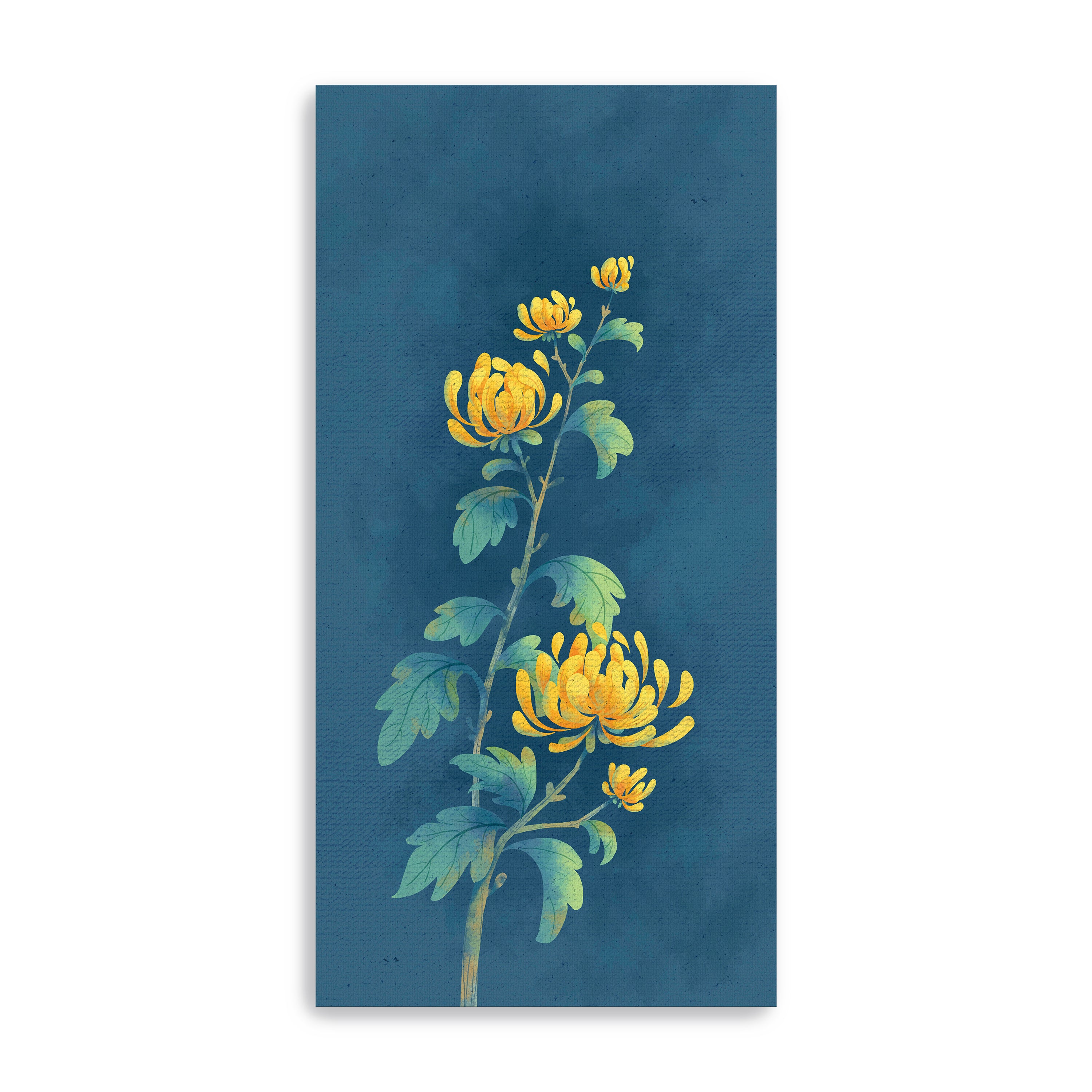 Chrysanthemum Canvas Giclee